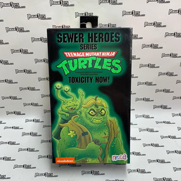 NECA Teenage Mutant Ninja Turtles Sewer Heroes Toxicity Now! Glow in The Dark Muckman - Rogue Toys