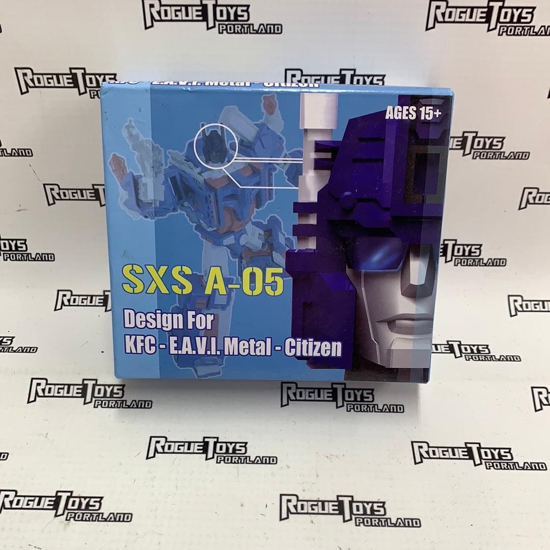 SXS A-05 Design For KFC-E.A.V.I. Metal Citizen Stack Custom Head Kit - Rogue Toys
