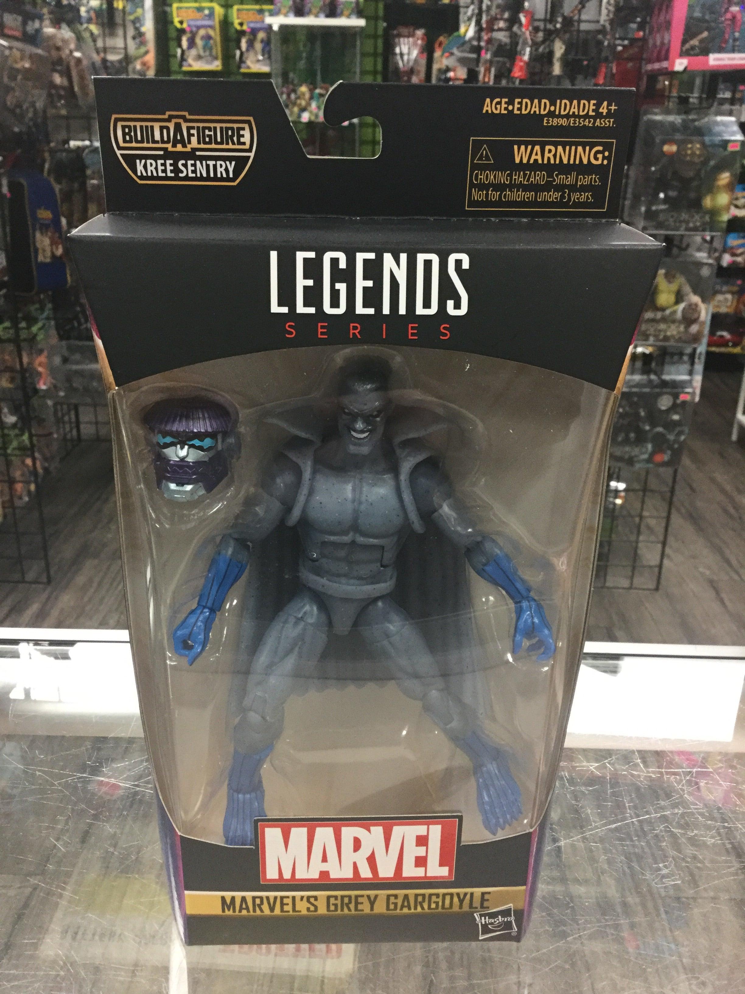 Marvel Legends Captain Marvel Kree build a Figure Wave Grey Gargoyle Hasbro - Rogue Toys