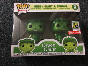 Funko POP! Ad Icons Green Giant SDCC 2019 Target Exclusive Green Giant and Sprout 2 Pack - Rogue Toys