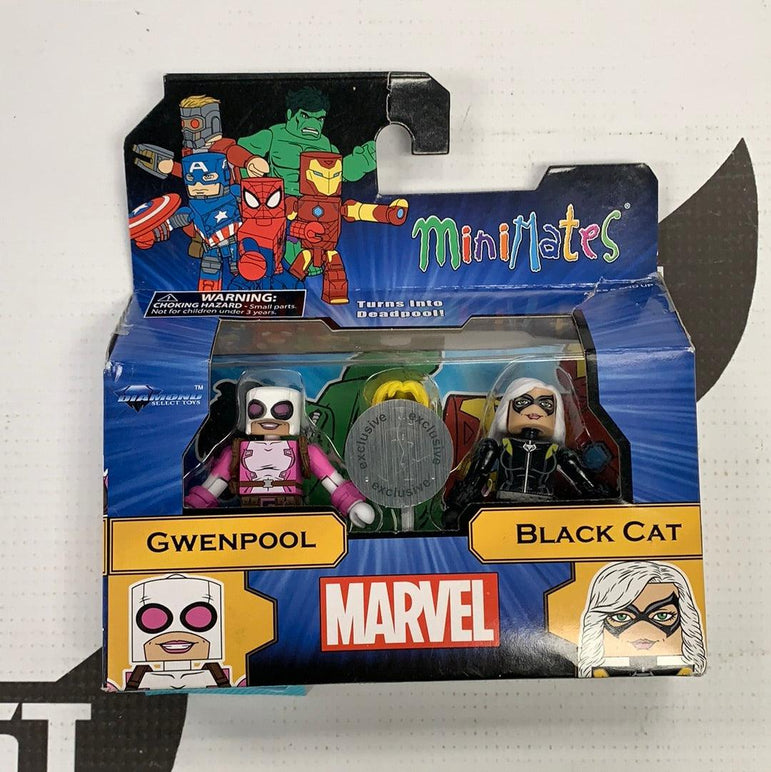 Diamond Select Minimates Toys R Us Exclusive Gwenpool and Black Cat - Rogue Toys