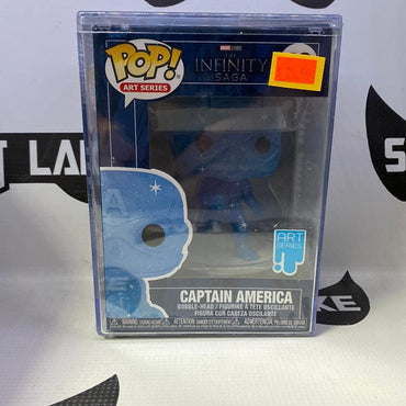 Funko Pop 46 Marvel The Infinity Saga Art Series Captain America - Rogue Toys