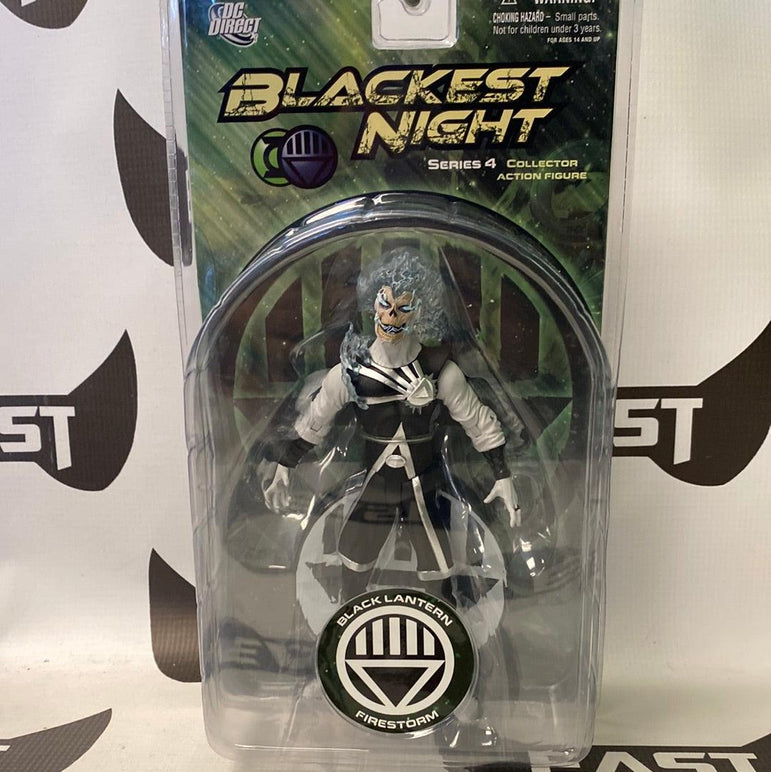 DC Direct Blackest Night Series 4 Black Lantern Firestorm - Rogue Toys