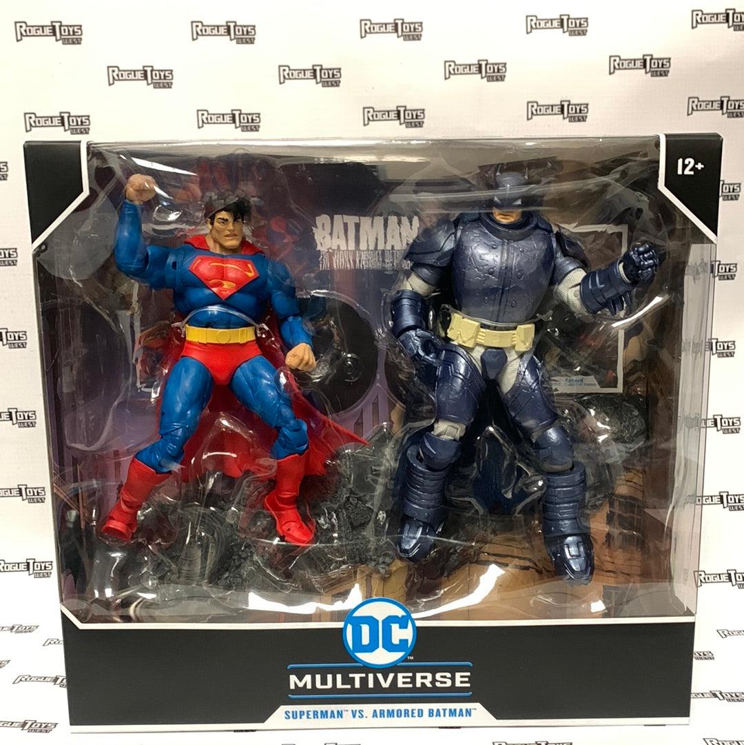 MCFARLANE TOYS - DC MULTIVERSE - BATMAN: THE DARK KNIGHT RETURNS - SUPERMAN VS. ARMORED BATMAN
