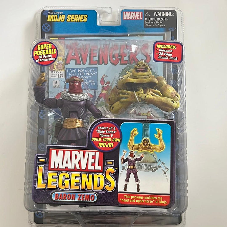 Marvel Legends Baron Zemo (Mojo BAF) - Rogue Toys