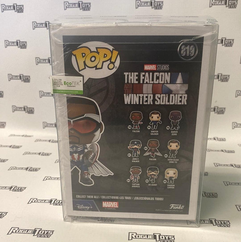 Funko Pop! Marvel The Falcon and the Winter Soldier- Captain America GameStop Exclusive 819