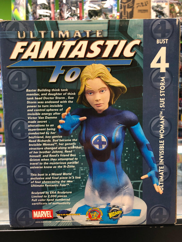 Diamond Select Toys Marvel Ultimate Fantastic Four ULTIMATE INVISIBLE WOMAN: SUE STORM - Rogue Toys