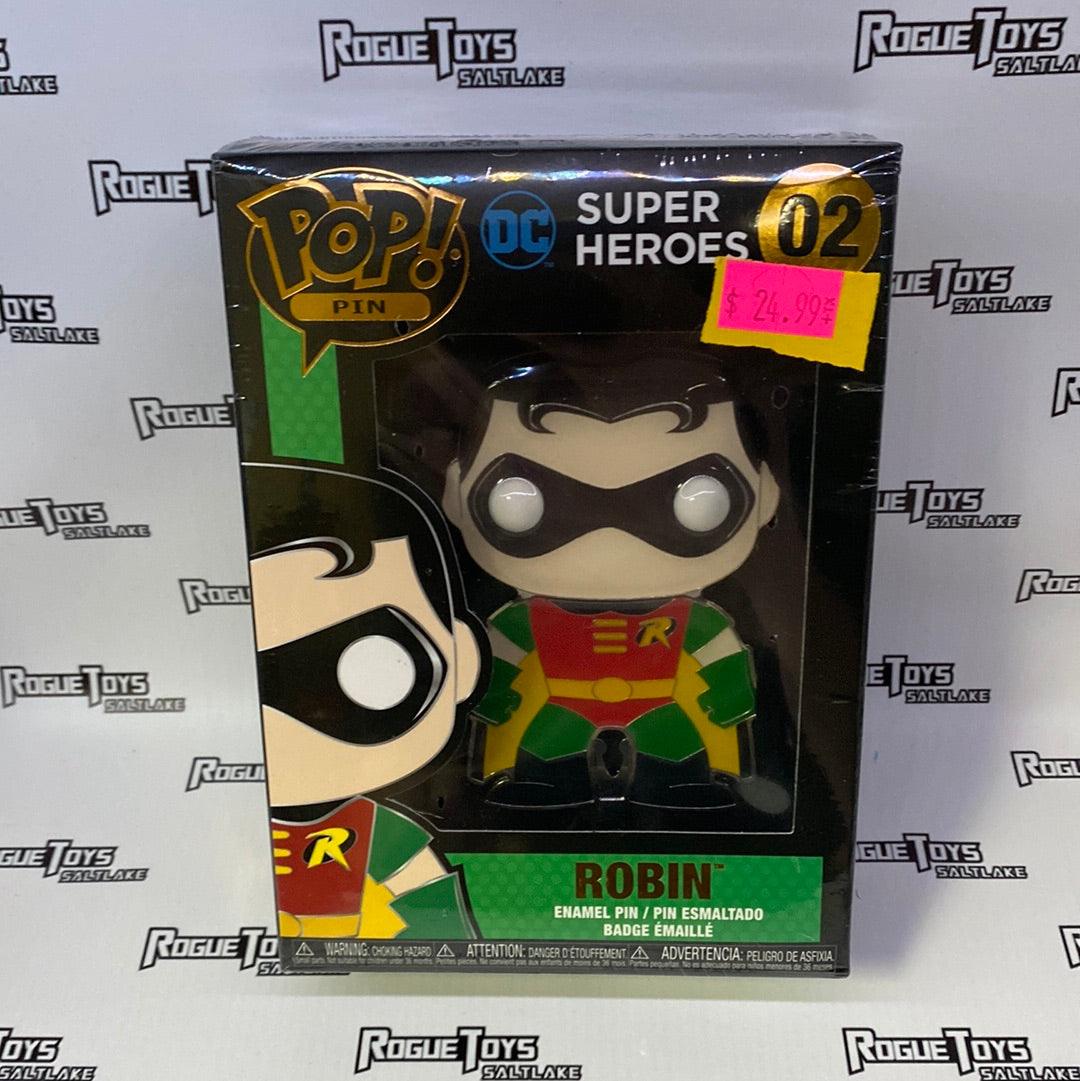 Funko Pop Pin 02 DC Super Heros Robin - Rogue Toys