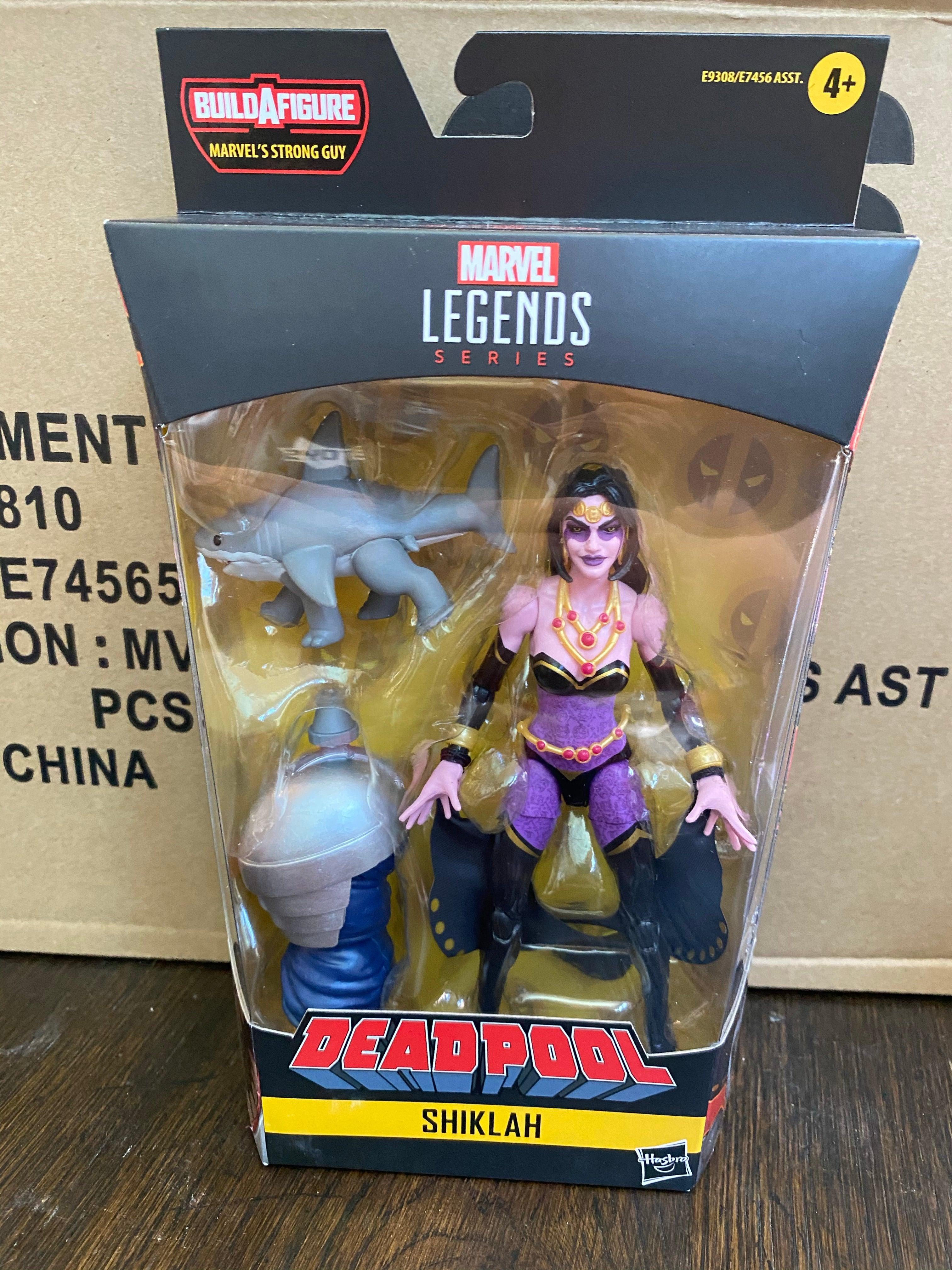 Hasbro Marvel Legends Strong Guy BAF Deadpool Shiklah - Rogue Toys