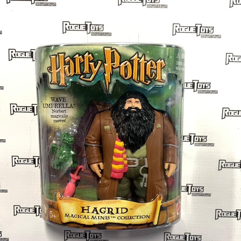 Mattel 2001 harry potter magical minis hagrid