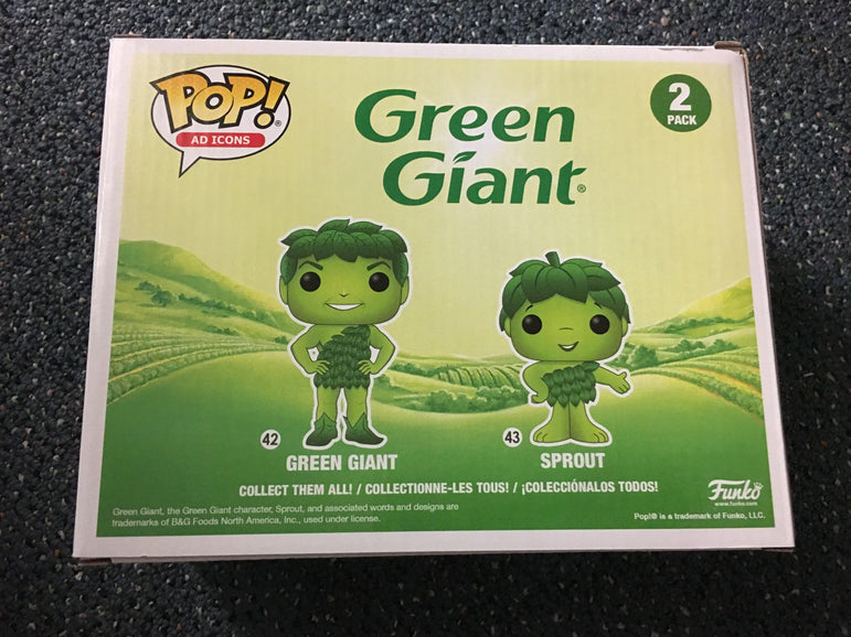 Funko POP! Ad Icons Green Giant SDCC 2019 Target Exclusive Green Giant and Sprout 2 Pack - Rogue Toys