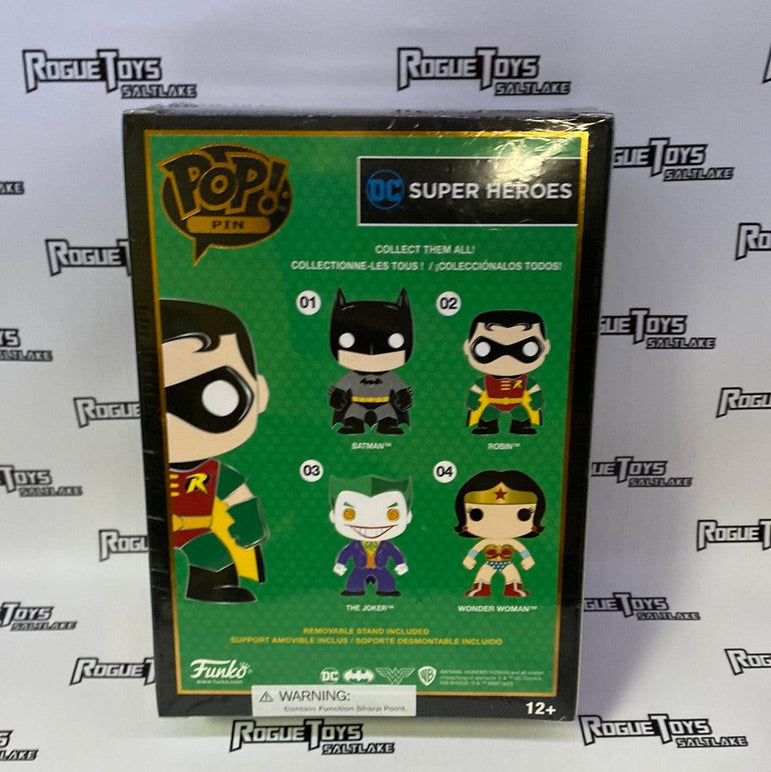 Funko Pop Pin 02 DC Super Heros Robin - Rogue Toys