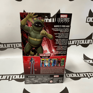 Hasbro Marvel Legends Spider-Man Into the Spiderverse Stilt Man BAF Marvel’ Frog-Man