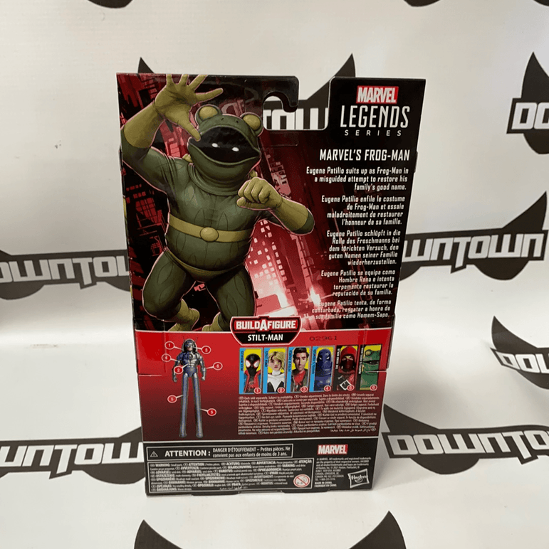 Hasbro Marvel Legends Spider-Man Into the Spiderverse Stilt Man BAF Marvel’ Frog-Man - Rogue Toys