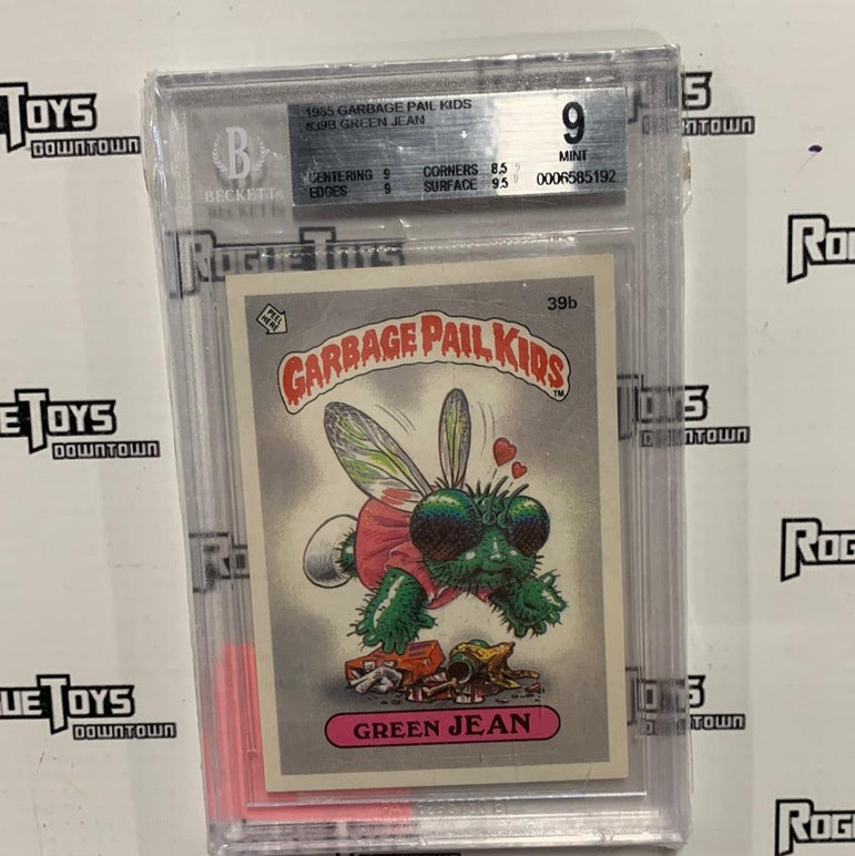 Topps Graded 9 Garbage Pail Kids Green Jean - Rogue Toys