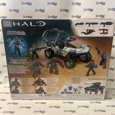 Mega Bloks Halo NMPD Warthog Walmart Exclusive