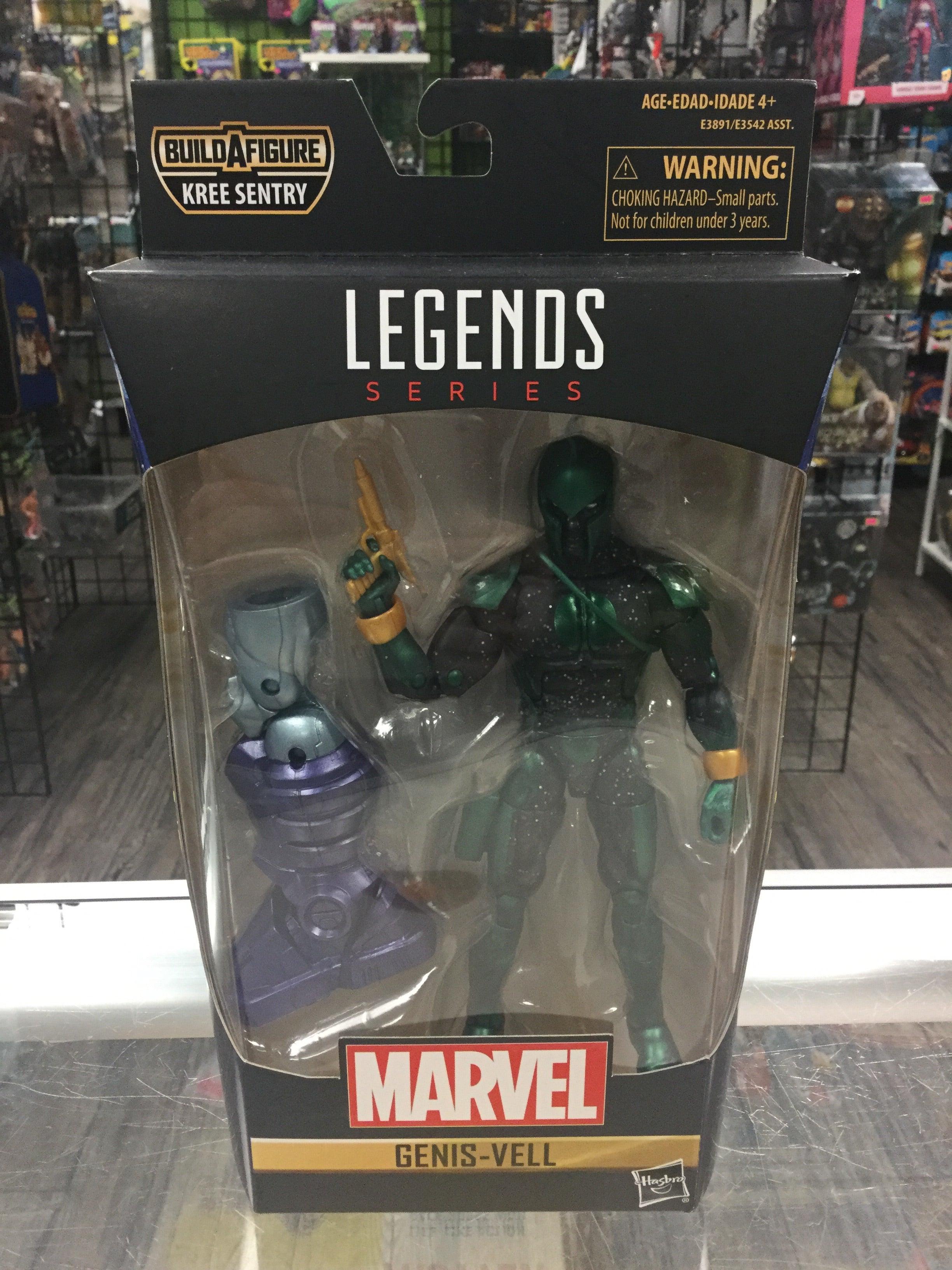 Marvel Legends Captain Marvel Kree build a Figure Wave Genis-Vell Hasbro - Rogue Toys