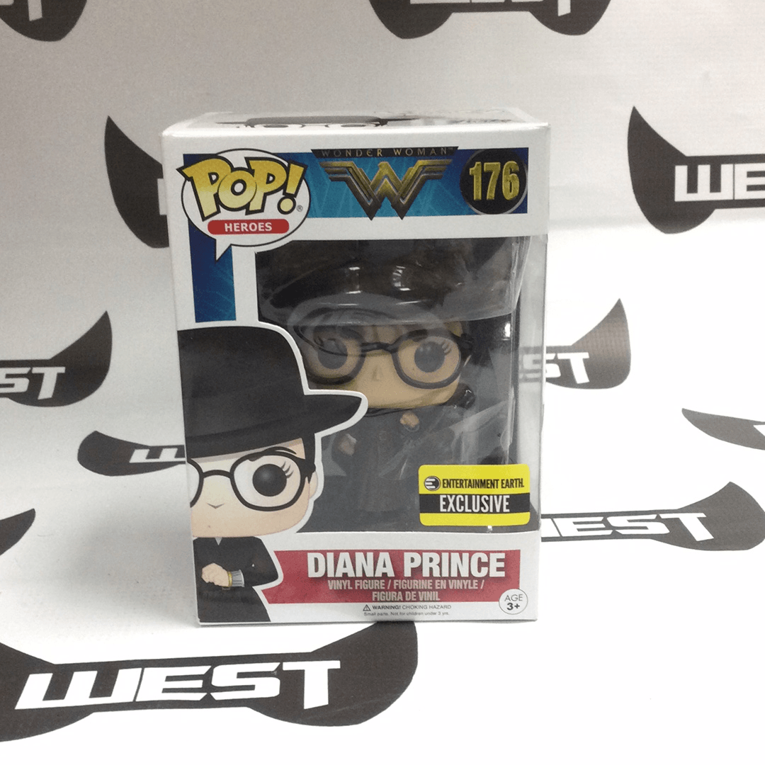 FUNKO POP! Heroes #176 Wonder Woman’s Diana Prince, Entertainment Earth  Exclusive