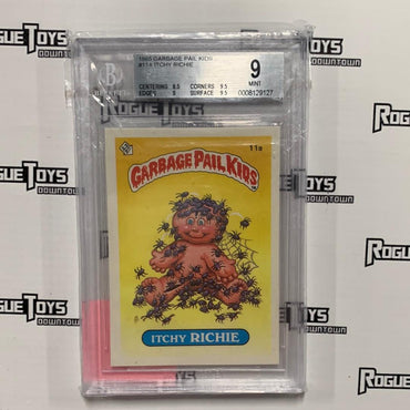 Topps Graded 9 Garbage Pail Kids Itchy Richie - Rogue Toys