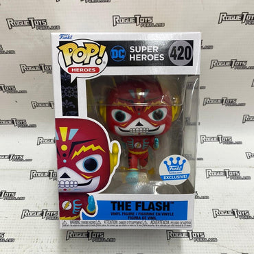 Funko POP! Heroes DC Super Heroes The Flash #420 Funko.com Exclusive - Rogue Toys