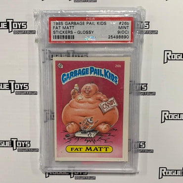 Topps Graded 9 Garbage Pail Kids Fat Matt - Rogue Toys