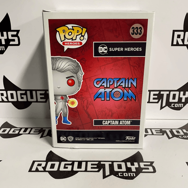 Funko pop! Vinyl Heroes DC Captain Atom Wondercon Exclusive 333 - Rogue Toys