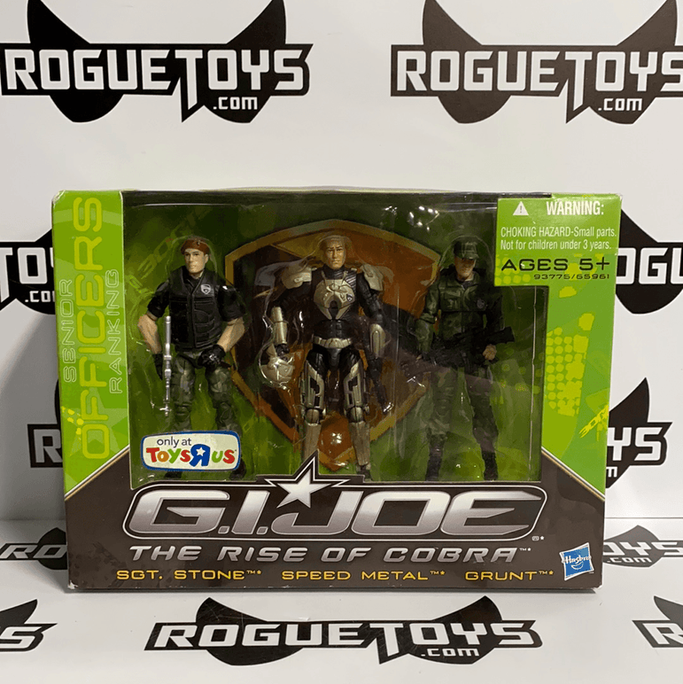 Hasbro gi joe toys r us exclusive the rise of cobra sgt stone