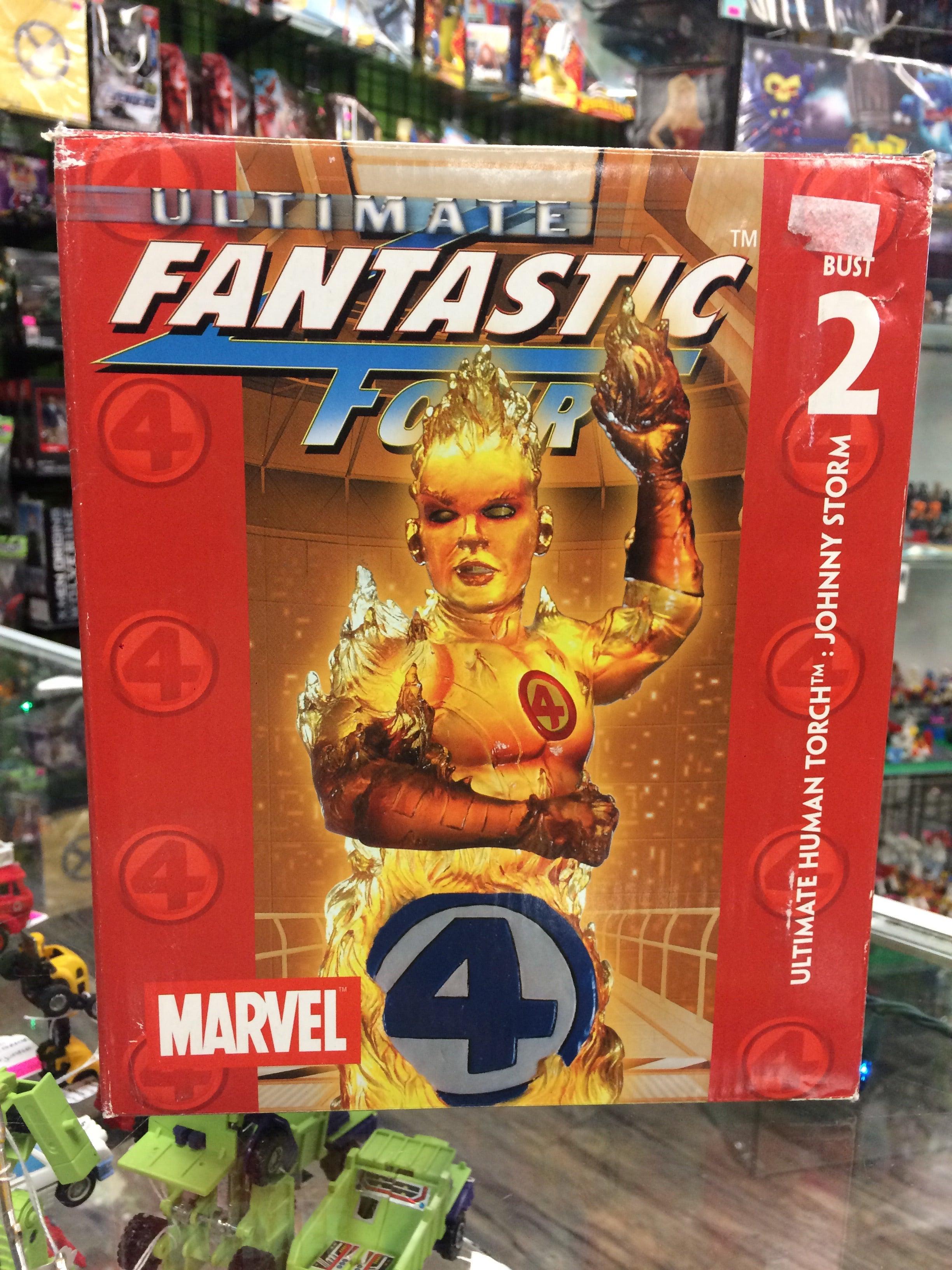 Diamond Select Ultimate Fantastic Four Human Torch: Johnny Storm - Rogue Toys