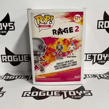 Funko POP! Games Rage 2 Immortal Shrouded 571 - Rogue Toys
