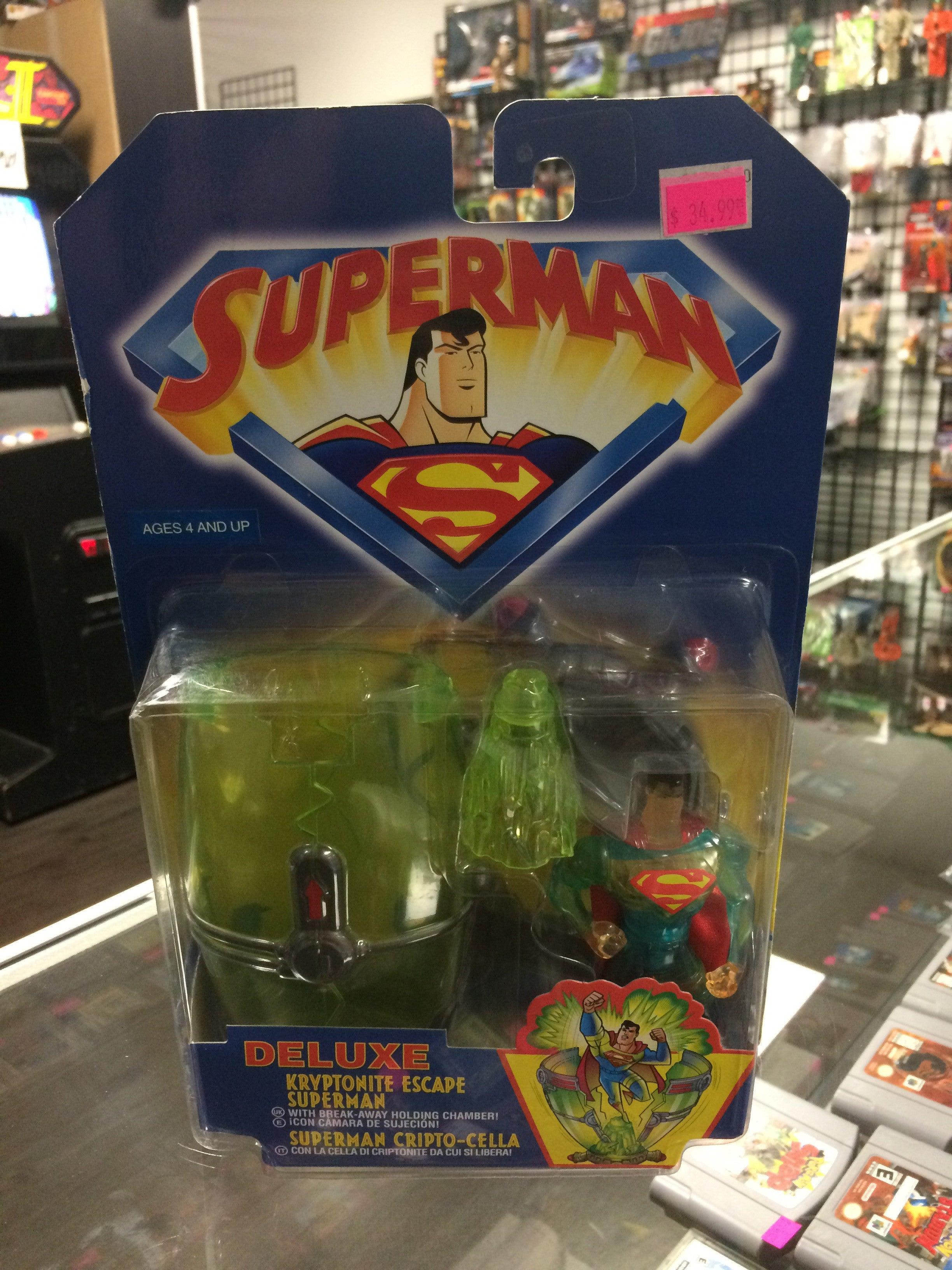 Superman Deluxe Kryptonite Escape Superman Kenner 1998 - Rogue Toys