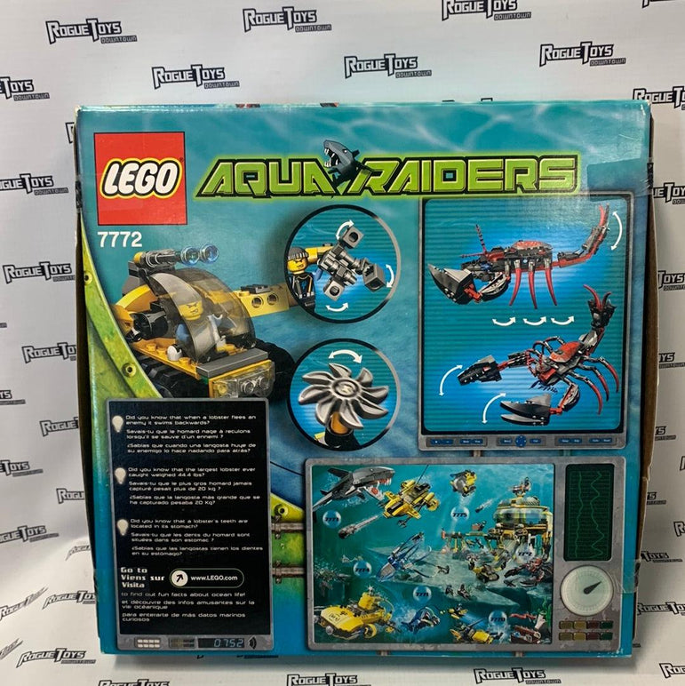 Lego Aqua Raiders Lobster Strike