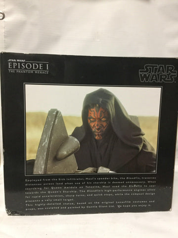 Giant Gentle LTD Star Wars Darth Maul With Bloodfin Limited Edition Statue - Rogue Toys