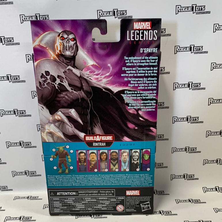 Hasbro Marvel Legends D’Spayre - Rogue Toys