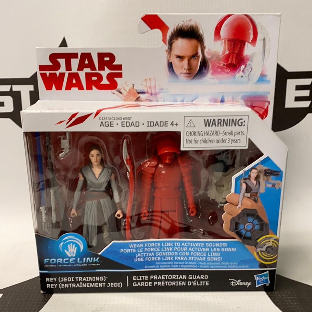 Hasbro Star Wars Force Link Rey(Jedi Training) Elite Praetorian Guard - Rogue Toys