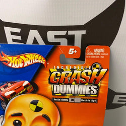 Mattel Hot Wheels Incredible Crash Test Dummies Speedbump and Stink Bomb
