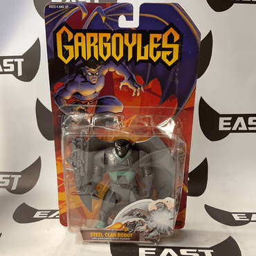 Kenner 1995 Gargoyles Steel Clan Robot with Exploding Body Power - Rogue Toys