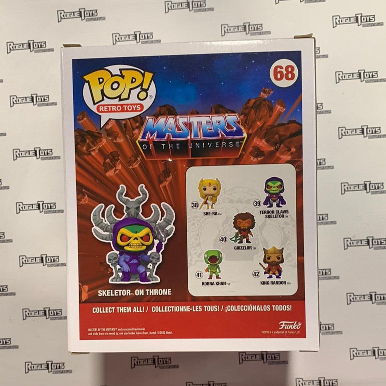 Funko Pop Target Con 2021 Masters of the Universe Skeletor On Throne