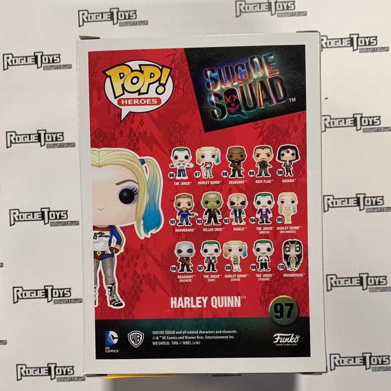 Funko Pop Suicide Squad Harley Quinn - Rogue Toys